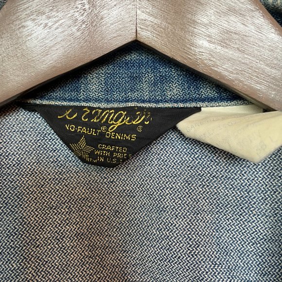 Vintage Wrangler Unisex Jean Jacket 100% cotton - Picture 2 of 5